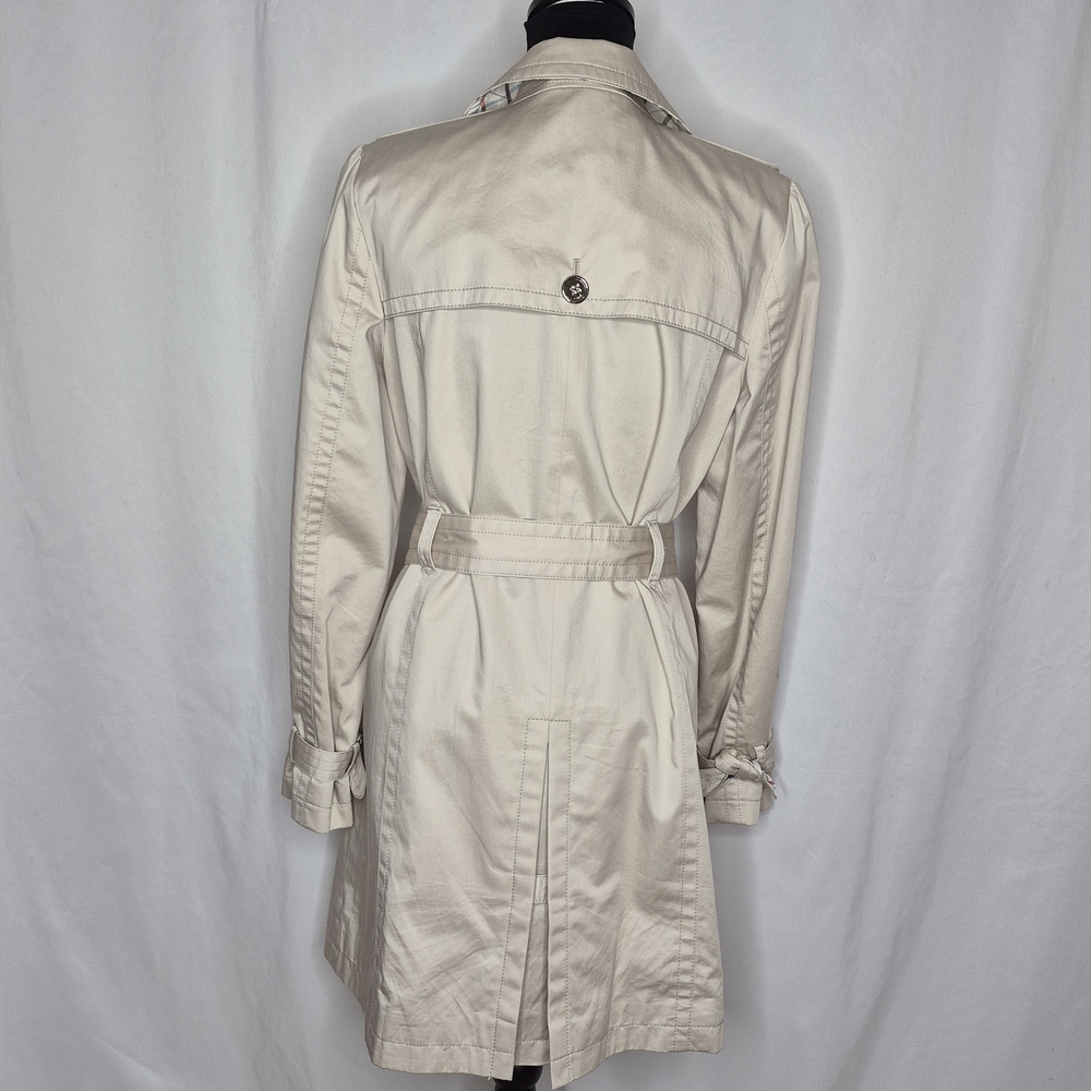 Coach Heritage Series Double-Breasted Belted Trench Coat - Size M - Picture 4 of 16